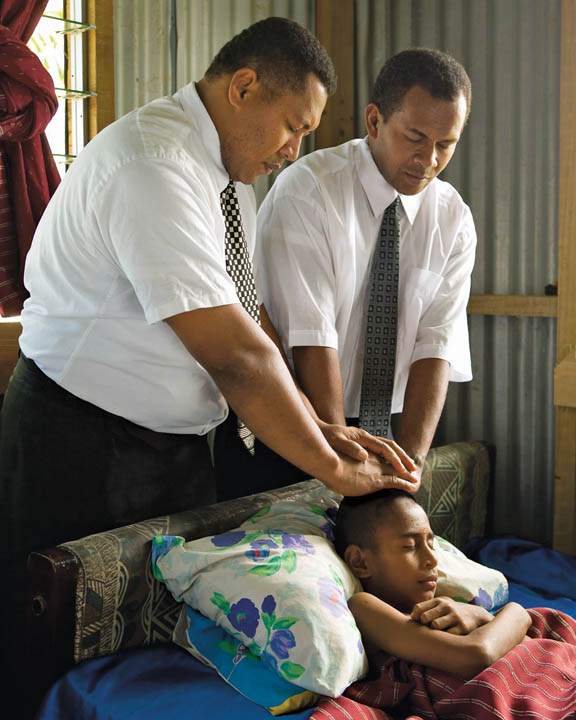 How Mormon families cope with illness